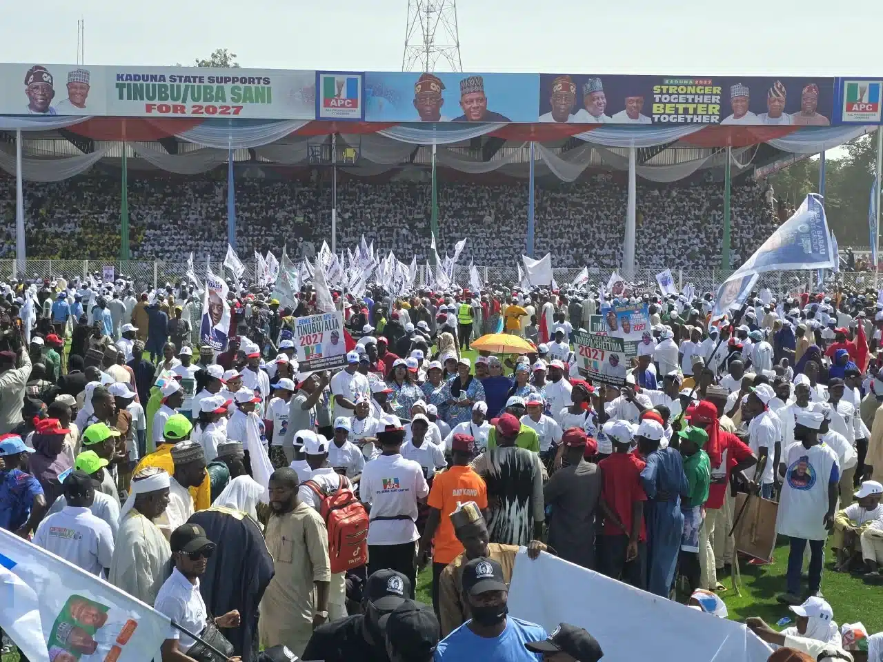 Photos From APC Presidential Campaign In Kaduna