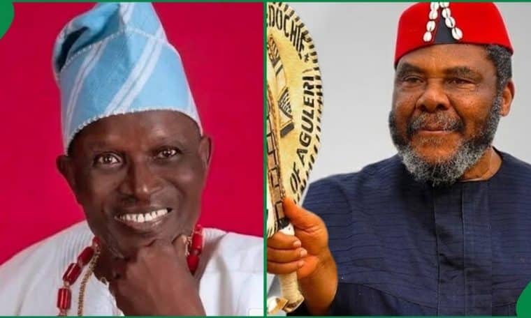 Kola Olaiya and Pete Edochie