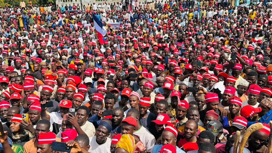 Massive Crowd Welcomes Kwankwaso In Kano (Photos)