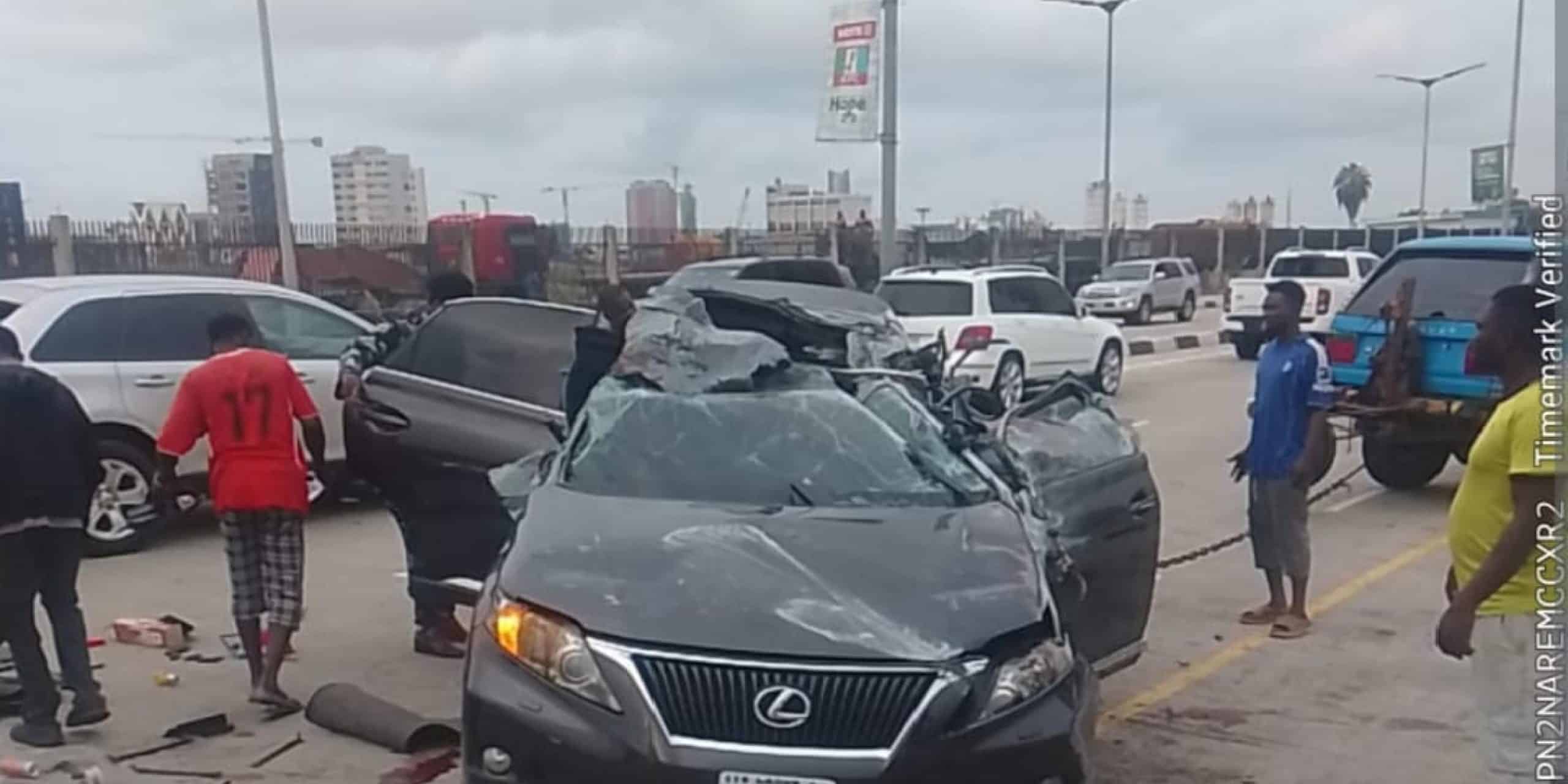 Tragedy As SUV Loses Control, Kills One In Lagos