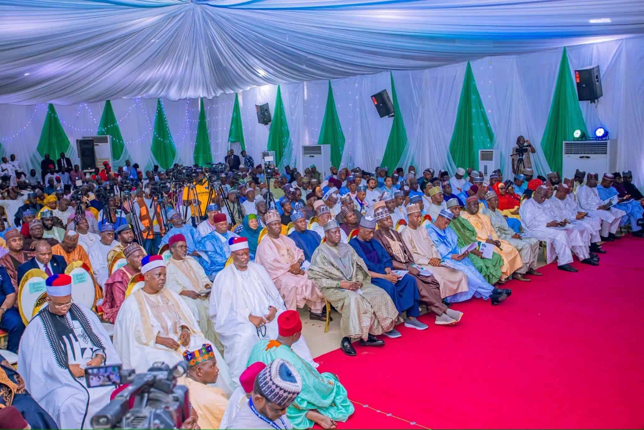 The six North-East Governors during the 13th Northeast Governors' Forum Meeting.