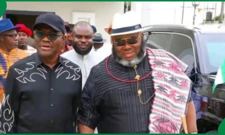 Nyesom Wike and Asari Dokubo