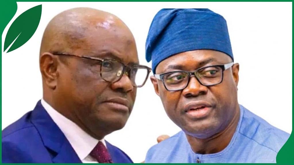 Nyesom Wike and Seyi Makinde