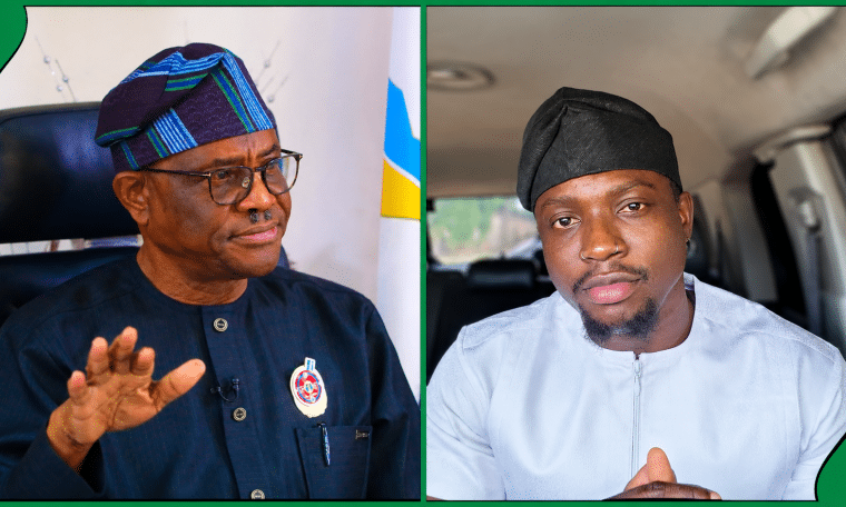 Nyesom Wike and Verydarkman