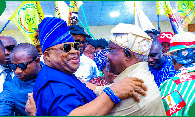 Governor Ademola Adeleke and Senator Iyiola Omisore