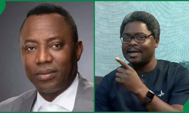 Omoyele Sowore and Lere Olayinka