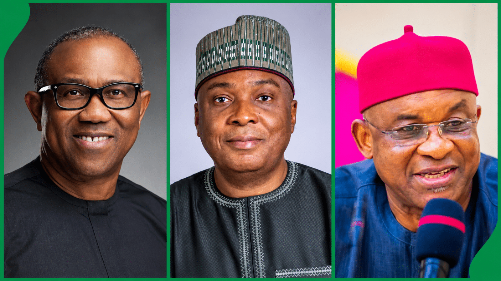 Peter Obi, Bukola Saraki And David Mark