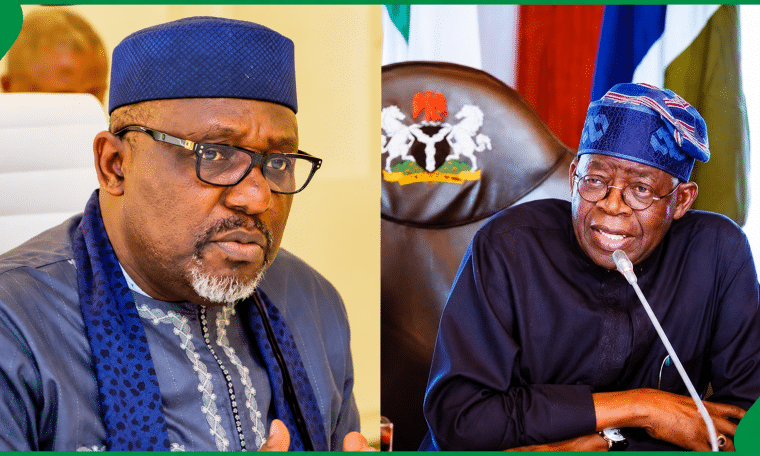 Rochas Okorocha and Bola Tinubu