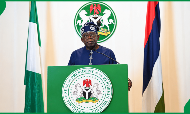 The President Of Nigeria, Bola Tinubu