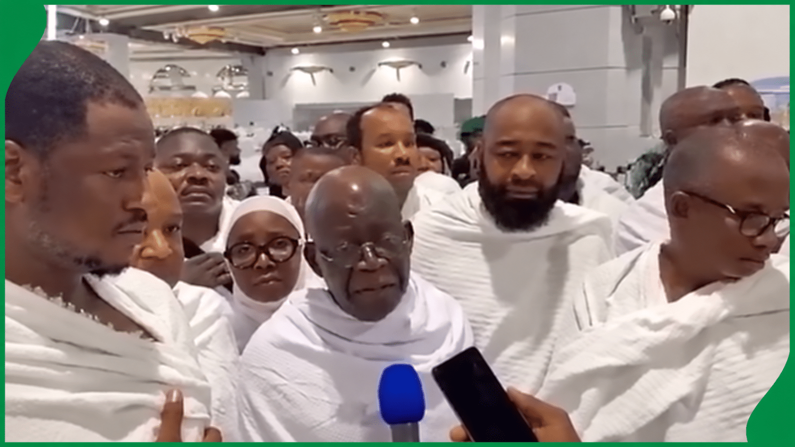 President Bola Tinubu performs Umrah