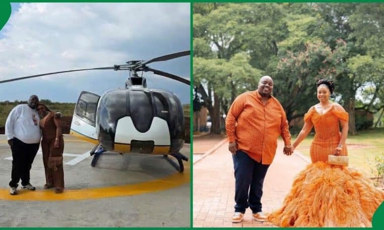 Wicknell Chivayo and his wife, Lucy Muteke