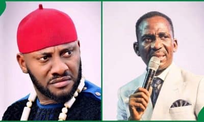 Yul Edochie and Pastor Paul Enenche