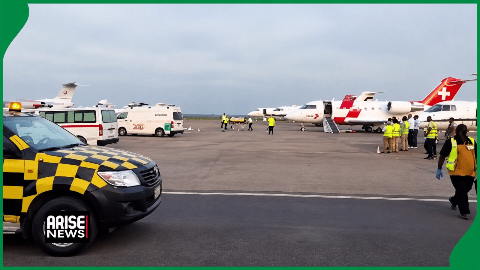 Evacuation of Ebola patient