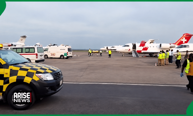 Evacuation of Ebola patient