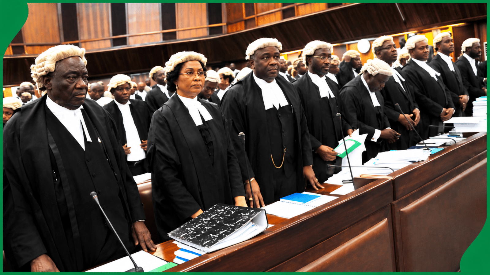 A cross section of lawyers