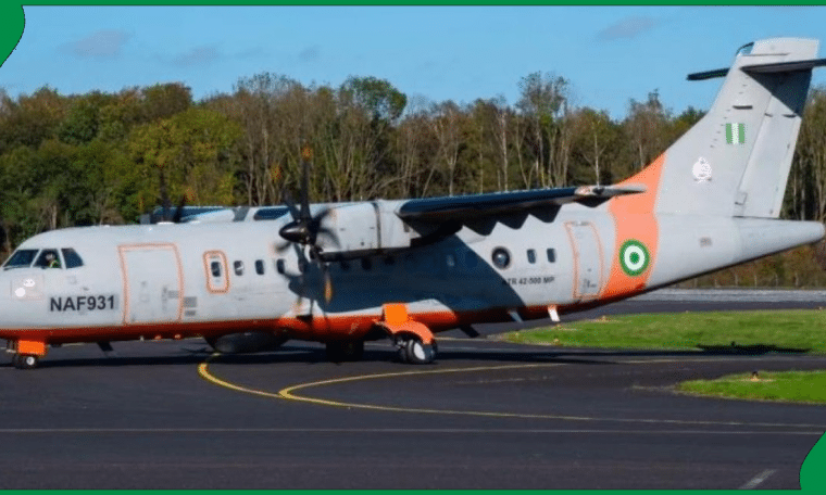 Nigeria Air Force jet: NGR 931