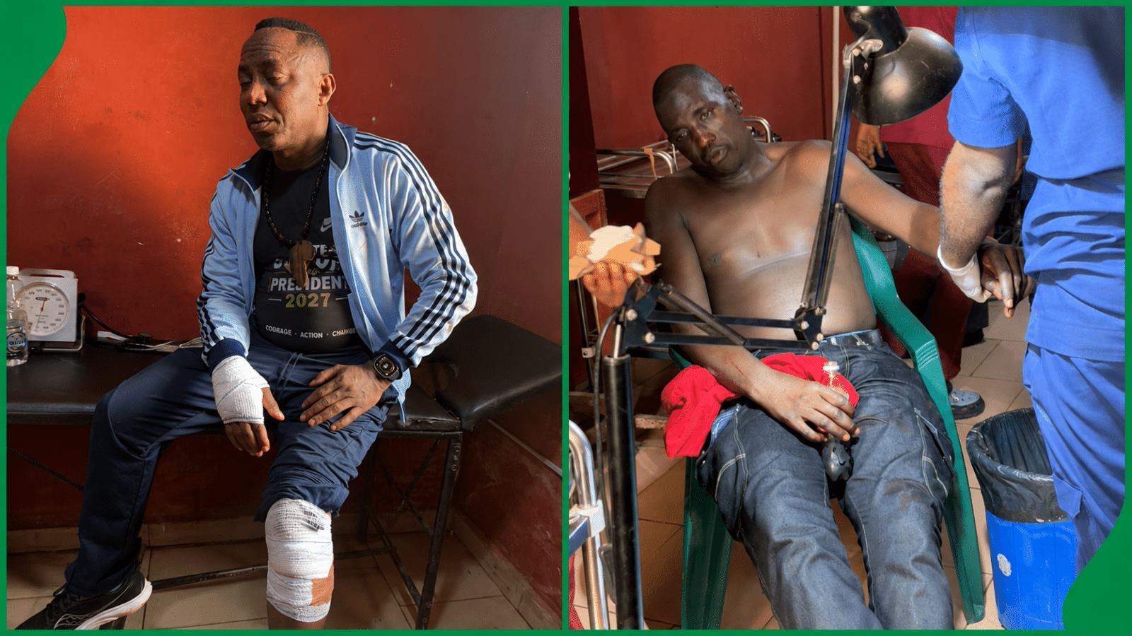 Omoyele Sowore shares pictures from Ekiti attack